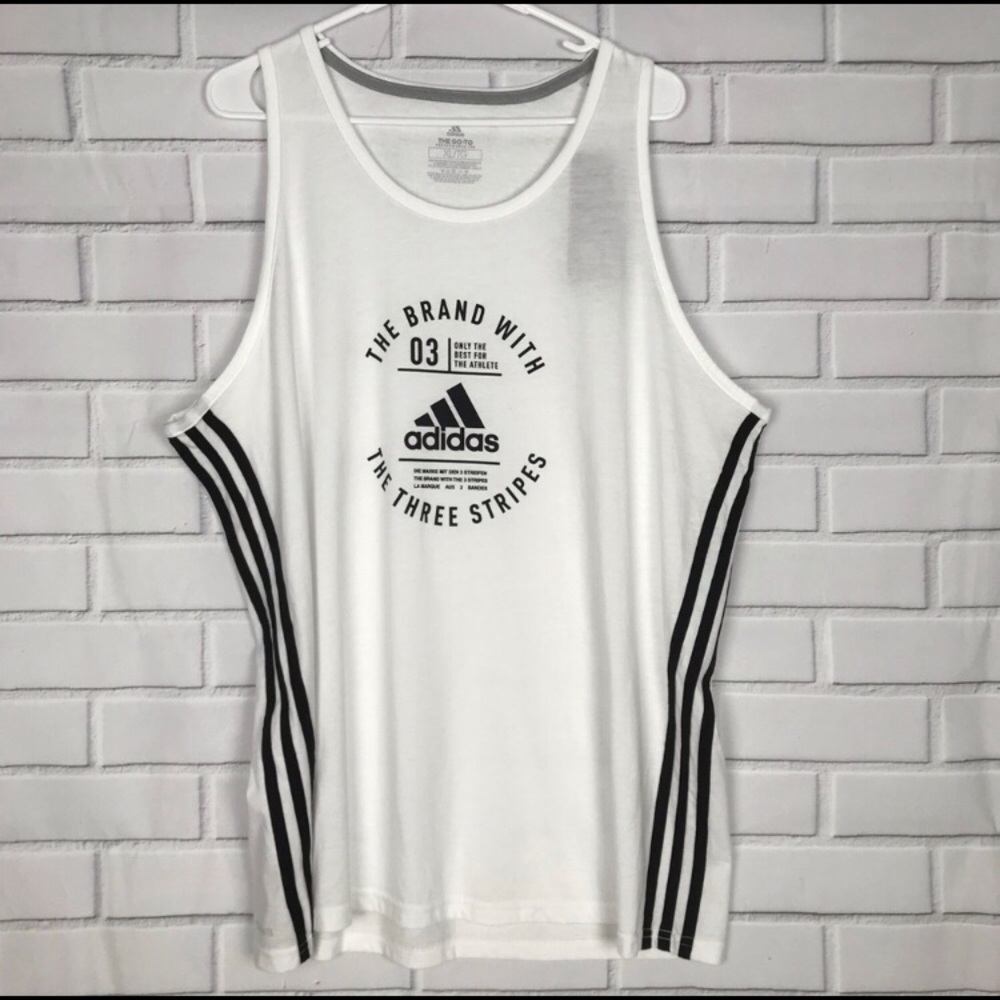 NEW Adidas 3-Stripes Tank Top